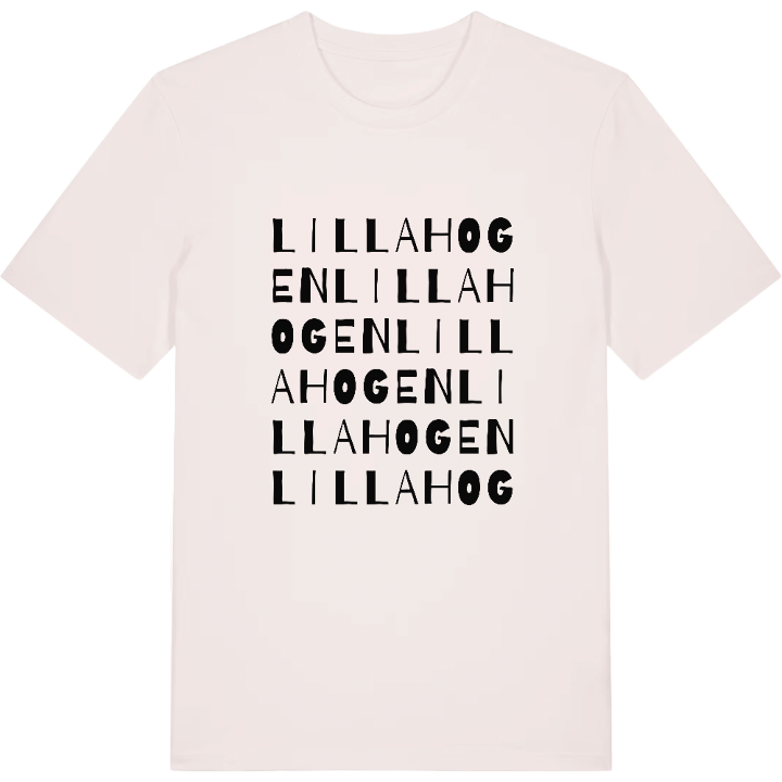 Lilla Hogen ordlek t-shirt – t-shirt från PinShirt