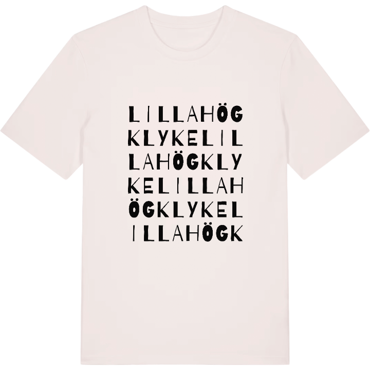 Lilla Högklyke ordlek t-shirt – t-shirt från PinShirt