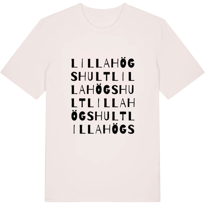 Lilla Högshult ordlek t-shirt – t-shirt från PinShirt
