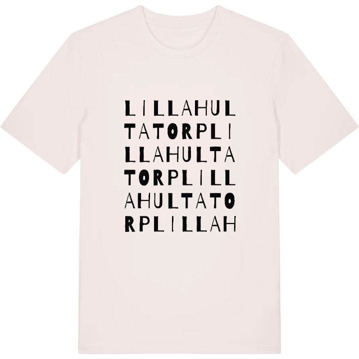 Lilla Hultatorp ordlek t-shirt – t-shirt från PinShirt