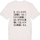 Lilla Hyberg ordlek t-shirt