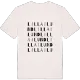 Lilla Ilund ordlek t-shirt
