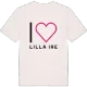 Jag älskar Lilla Ire t-shirt stort tryck