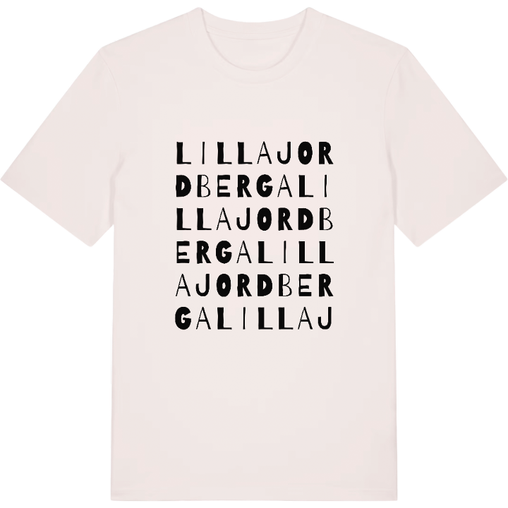 Lilla Jordberga ordlek t-shirt – t-shirt från PinShirt