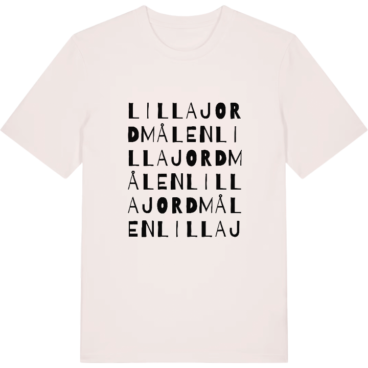 Lilla Jordmålen ordlek t-shirt – t-shirt från PinShirt