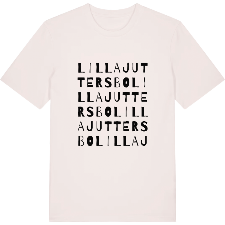 Lilla Juttersbo ordlek t-shirt – t-shirt från PinShirt