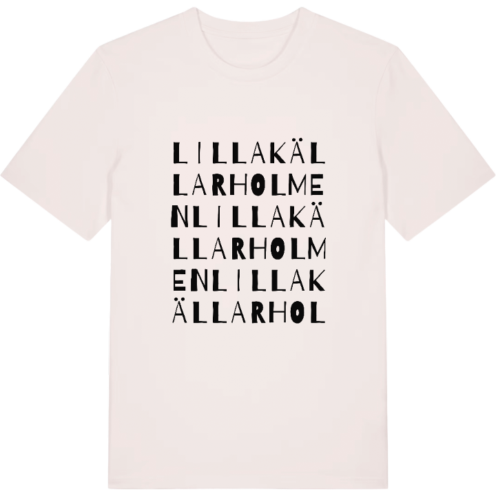 Lilla Källarholmen ordlek t-shirt – t-shirt från PinShirt