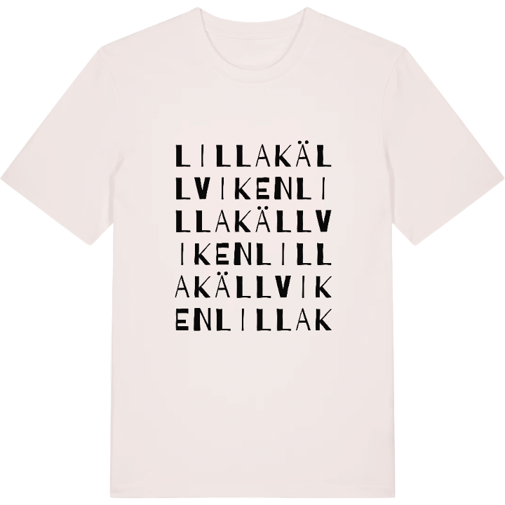 Lilla Källviken ordlek t-shirt – t-shirt från PinShirt