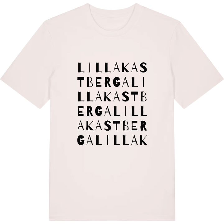 Lilla Kastberga ordlek t-shirt – t-shirt från PinShirt
