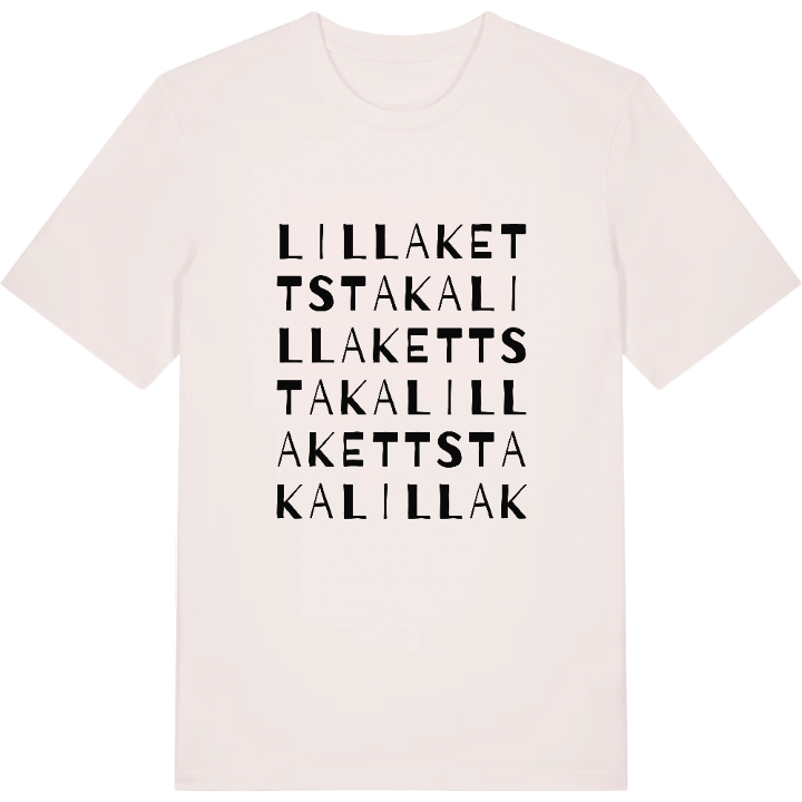 Lilla Kettstaka ordlek t-shirt – t-shirt från PinShirt