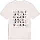 Lilla Kisala ordlek t-shirt