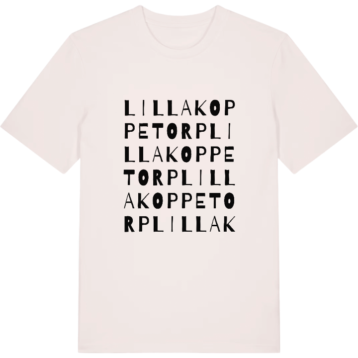 Lilla Koppetorp ordlek t-shirt – t-shirt från PinShirt