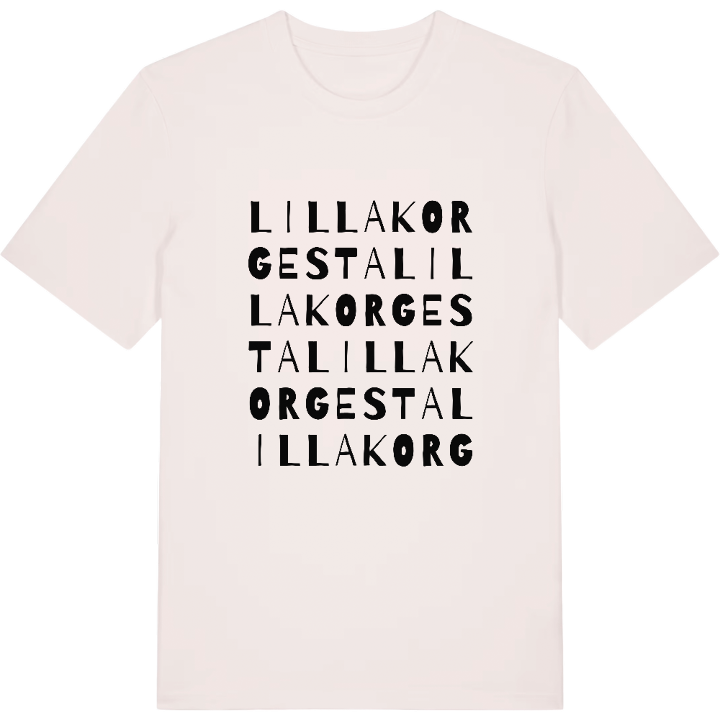 Lilla Korgesta ordlek t-shirt – t-shirt från PinShirt