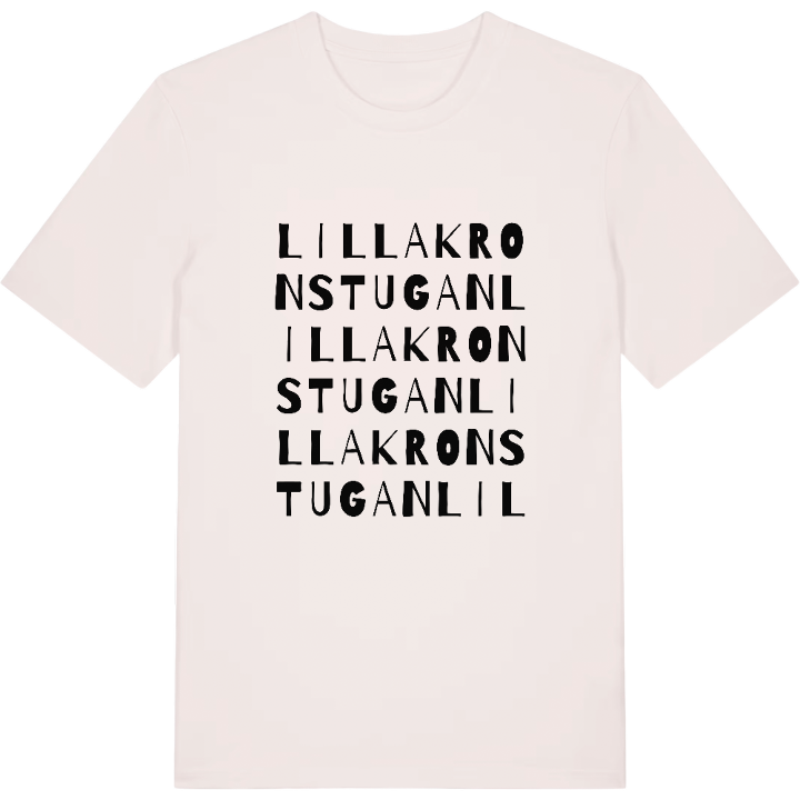 Lilla Kronstugan ordlek t-shirt – t-shirt från PinShirt