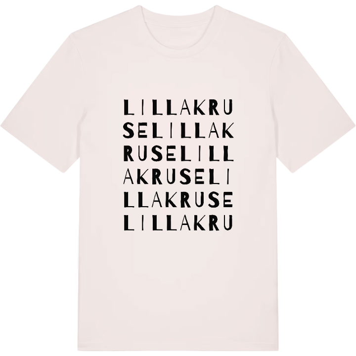Lilla Kruse ordlek t-shirt – t-shirt från PinShirt