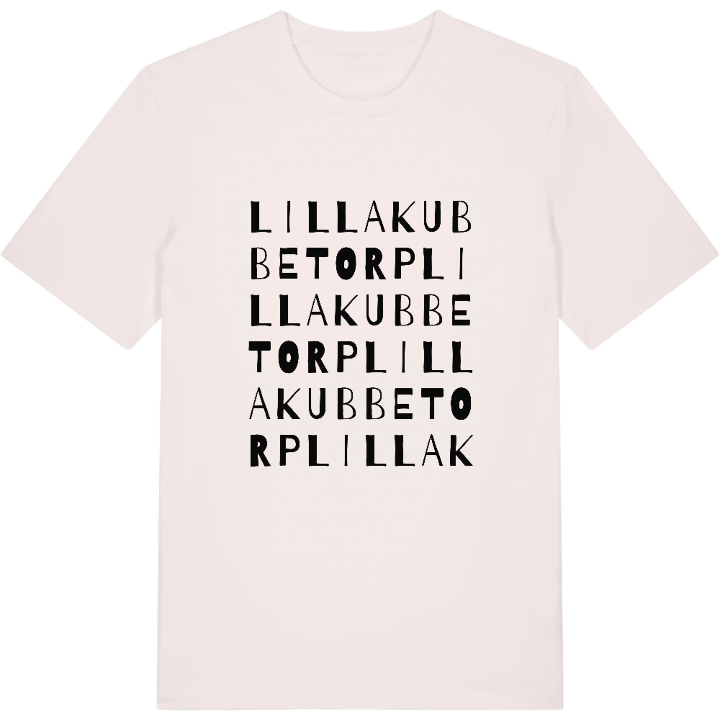 Lilla Kubbetorp ordlek t-shirt – t-shirt från PinShirt