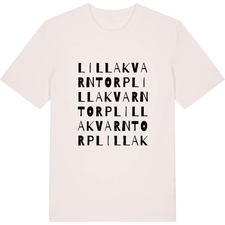 Lilla Kvarntorp ordlek t-shirt – t-shirt från PinShirt