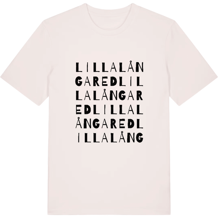 Lilla Långared ordlek t-shirt – t-shirt från PinShirt