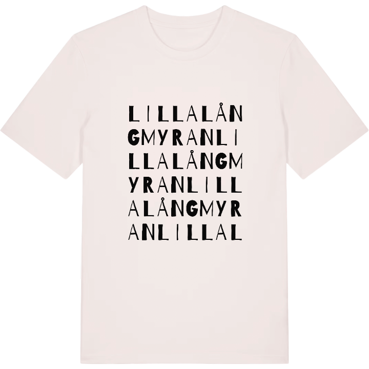 Lilla Långmyran ordlek t-shirt – t-shirt från PinShirt