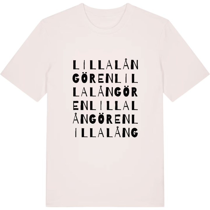 Lilla Långören ordlek t-shirt – t-shirt från PinShirt