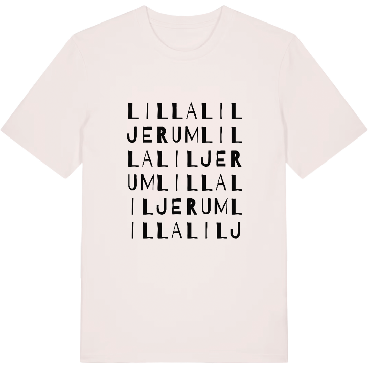 Lilla Liljerum ordlek t-shirt – t-shirt från PinShirt