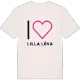 Jag älskar Lilla Löva t-shirt stort tryck