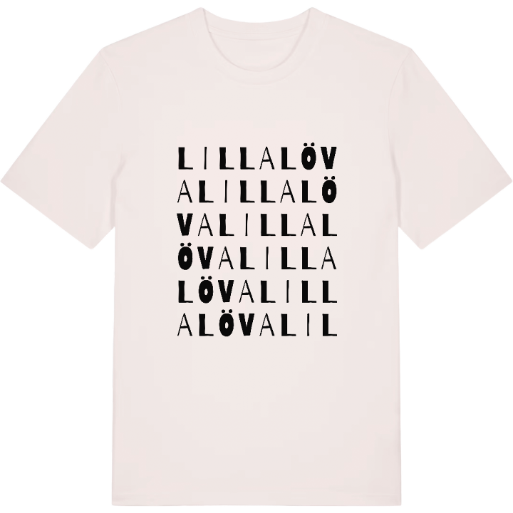 Lilla Löva ordlek t-shirt – t-shirt från PinShirt