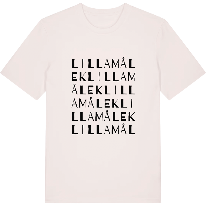 Lilla Målek ordlek t-shirt – t-shirt från PinShirt