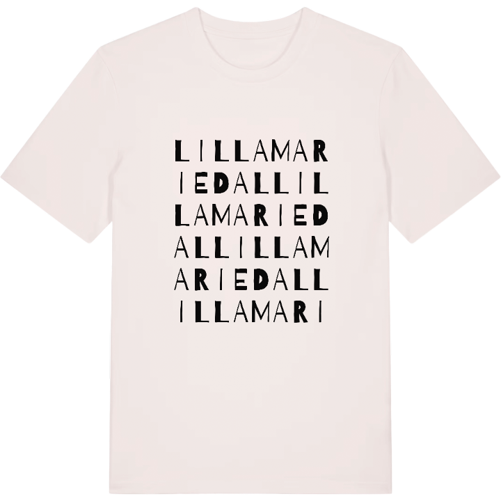 Lilla Mariedal ordlek t-shirt – t-shirt från PinShirt