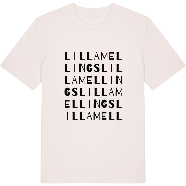 Lilla Mellings ordlek t-shirt – t-shirt från PinShirt