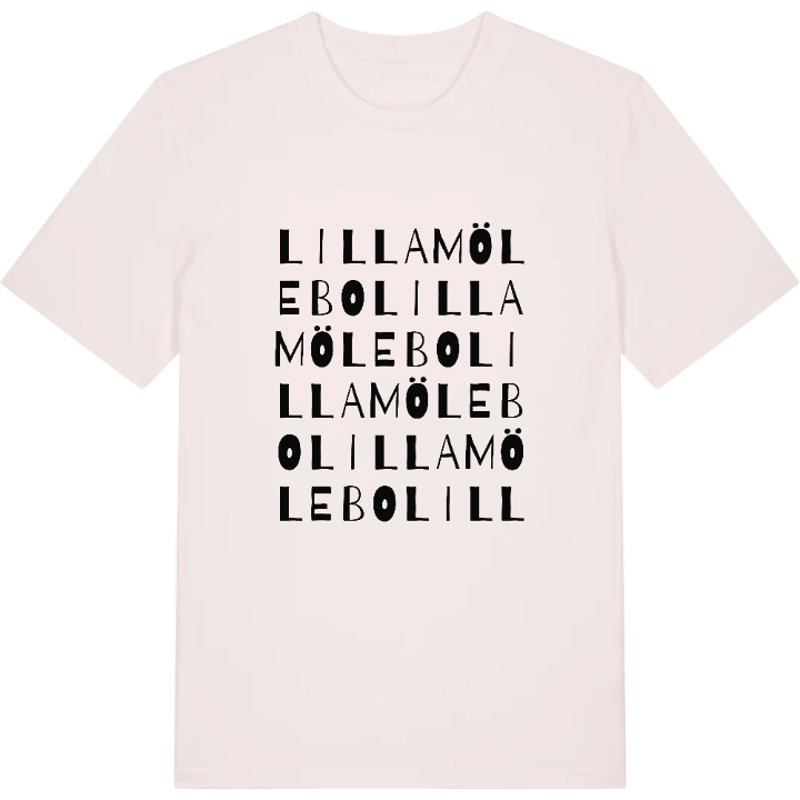 Lilla Mölebo ordlek t-shirt – t-shirt från PinShirt