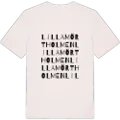 Lilla Mörtholmen ordlek t-shirt