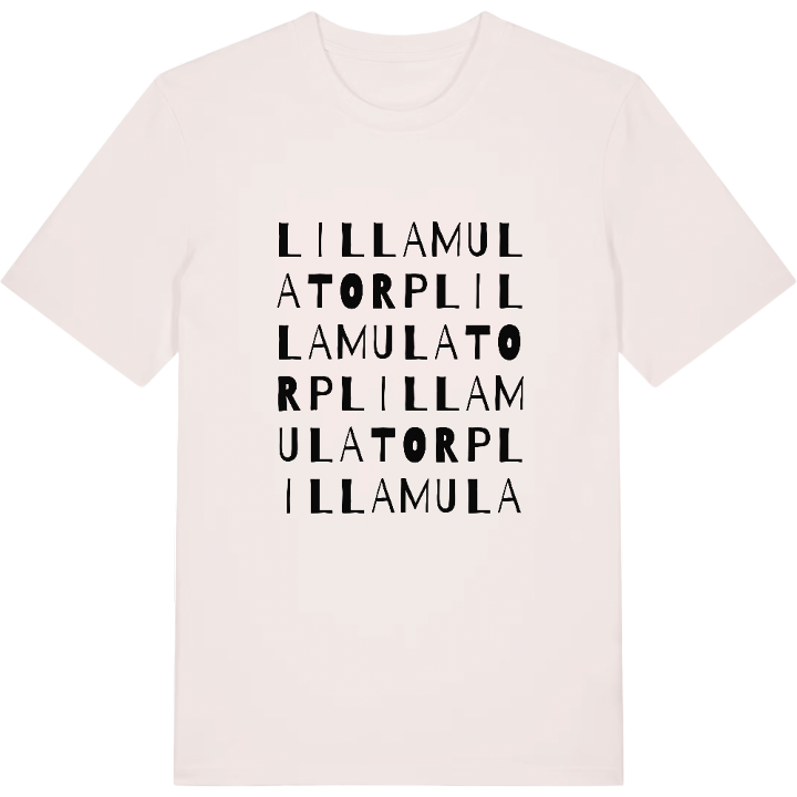 Lilla Mulatorp ordlek t-shirt – t-shirt från PinShirt