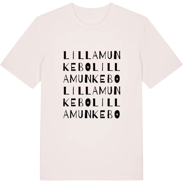 Lilla Munkebo ordlek t-shirt – t-shirt från PinShirt