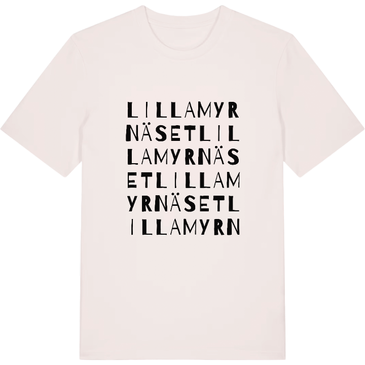Lilla Myrnäset ordlek t-shirt – t-shirt från PinShirt