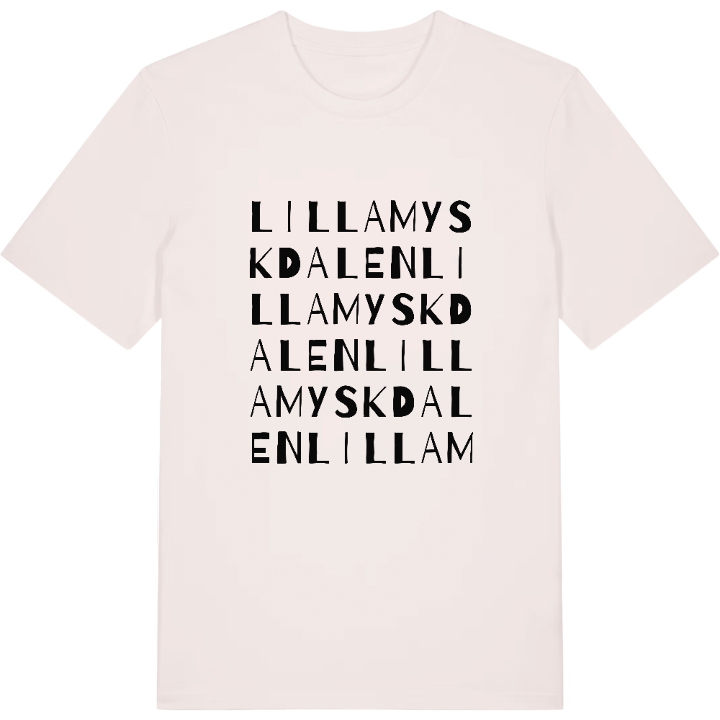 Lilla Myskdalen ordlek t-shirt – t-shirt från PinShirt
