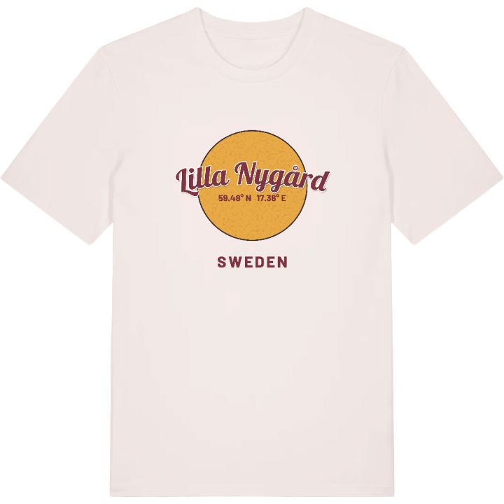 Lilla Nygård cirkel t-shirt – t-shirt från PinShirt