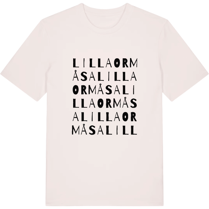 Lilla Ormåsa ordlek t-shirt – t-shirt från PinShirt