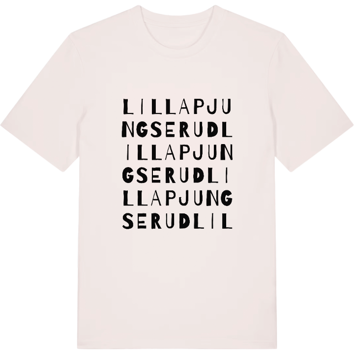 Lilla Pjungserud ordlek t-shirt – t-shirt från PinShirt