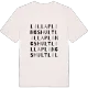 Lilla Plingshult ordlek t-shirt