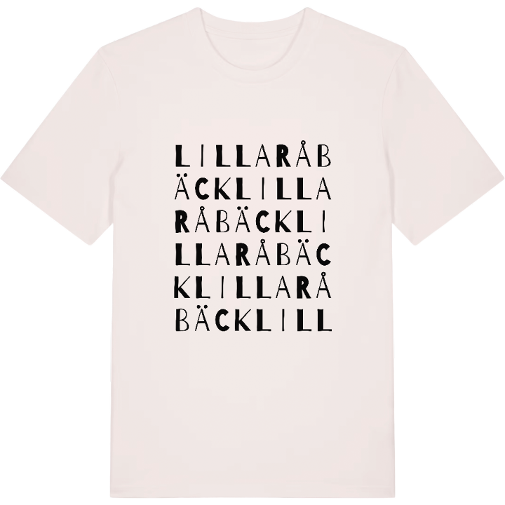 Lilla Råbäck ordlek t-shirt – t-shirt från PinShirt