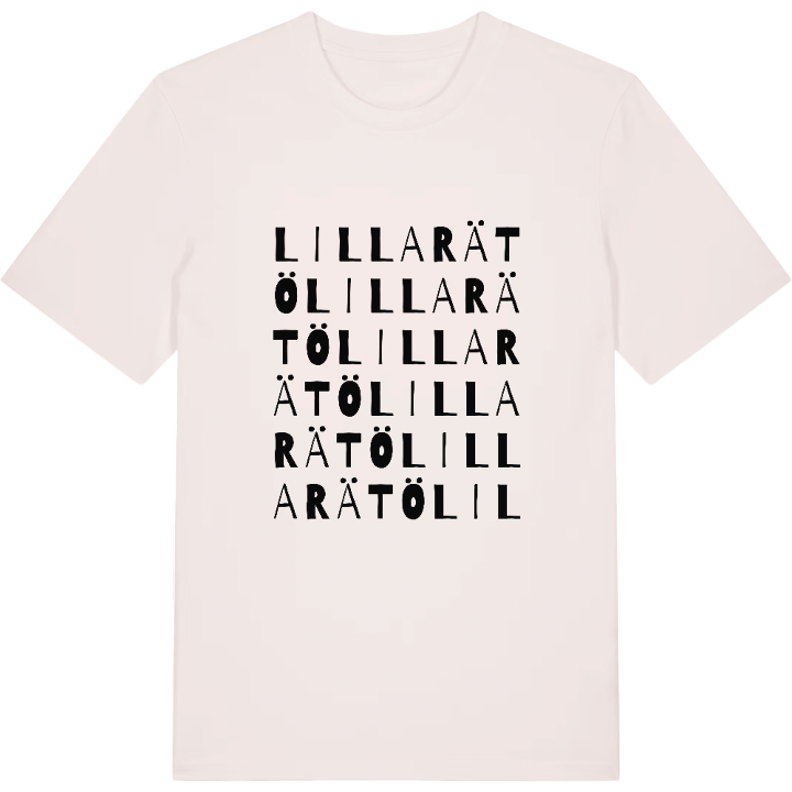 Lilla Rätö ordlek t-shirt – t-shirt från PinShirt
