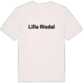 Lilla Risdal fetstil t-shirt