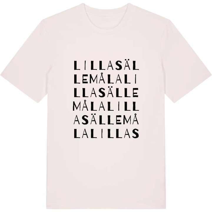 Lilla Sällemåla ordlek t-shirt – t-shirt från PinShirt