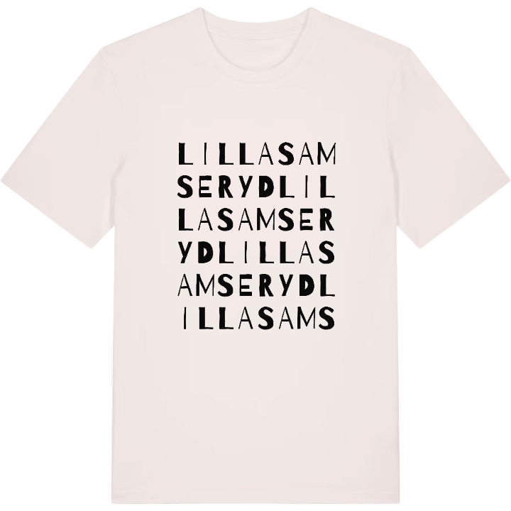 Lilla Samseryd ordlek t-shirt – t-shirt från PinShirt