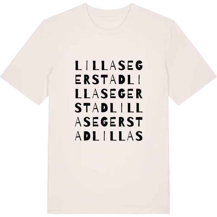 Lilla Segerstad ordlek t-shirt – t-shirt från PinShirt