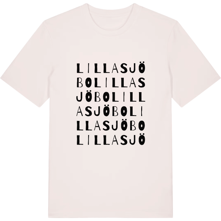 Lilla Sjöbo ordlek t-shirt – t-shirt från PinShirt