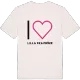 Jag älskar Lilla Skavböke t-shirt stort tryck