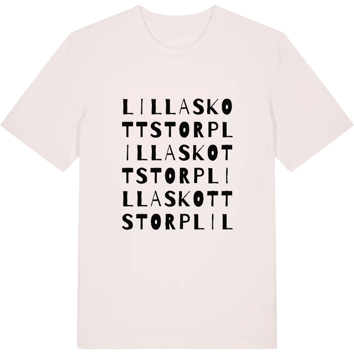 Lilla Skottstorp ordlek t-shirt – t-shirt från PinShirt