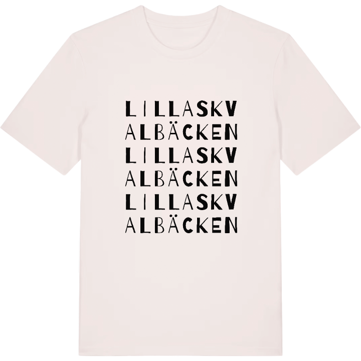 Lilla Skvalbäcken ordlek t-shirt – t-shirt från PinShirt